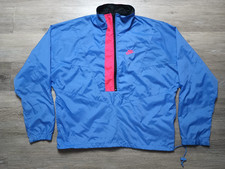Nike Gray Tag Windbreaker Jacket vtg 80s 90s half zip anorak retro pullover sz M