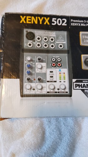 Behringer XENYX 502S 5-Channel Analog Mixer With USB - Picture 2 of 5