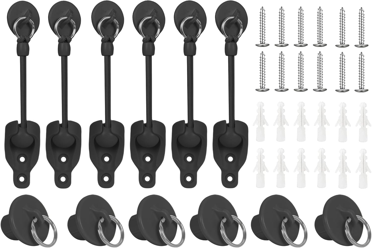 Coolaroo Replacement Part Roller Shade Hardware Bungee Kit and End Cap ...