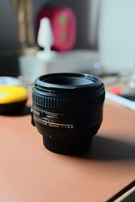 Nikon AF-S FX NIKKOR 50mm f/1.4 G Standard Prime Lens (No Hood)