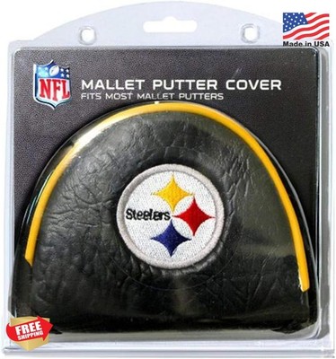 Team Golf NFL New England Patriots Mallet Putter Cover Multi Color
