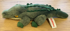 Aurora Alligator Crocodile Plush Stuffed Animal Green Reptile Fuzzy Soft 10"