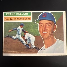 1956 Topps Baseball Set Break High Grade #291 Frank Kellert NM