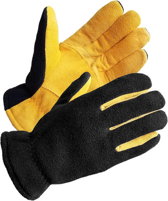 Super Soft and Warm Winter Gloves with Deersplit Leather Suede and 3M Thinsulate