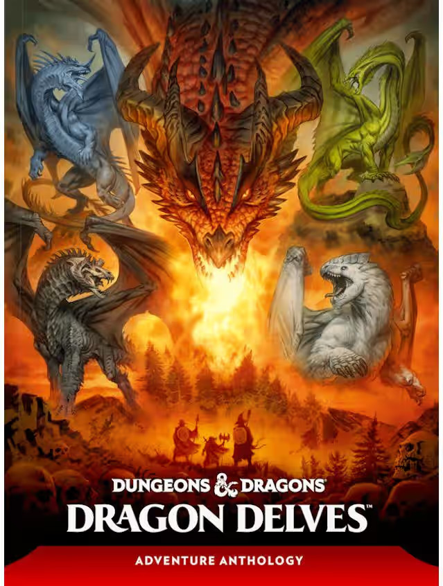 Dungeons & Dragons Dragon Delves Adventure Anthology Wizards of the Coast - NEW