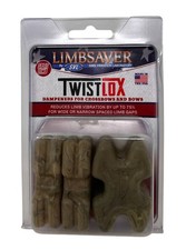 LimbSaver TwistLox Limb Dampeners 4 Pack Crossbow Compound Bow Camo MADE USA NEW