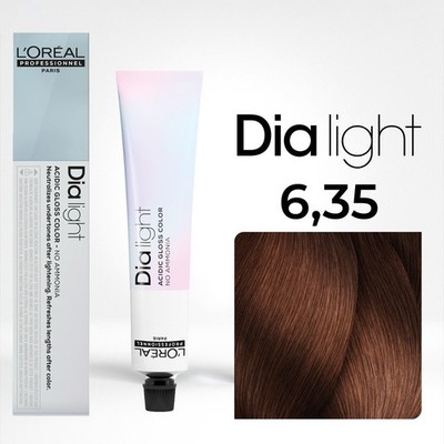 L'Oréal Professionnel Dialight 6,35 Dunkelblond Gold Mahagoni 50ml