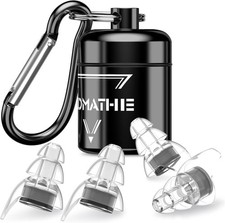 2 Pairs High Fidelity Concert Ear Plugs, Silicone Ear Plugs for Noise Reduction