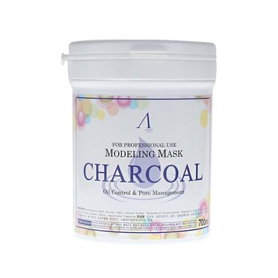700ml Modeling Mask Powder Pack Charcoal for oily skin & Pore Treatment (New ver