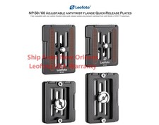 Leofoto NP-50 50mm / NP-60 60mm Universal Plate ARCA Compatible