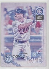 2018 Topps Gypsy Queen Missing Black Plate Zack Granite #33 2g8