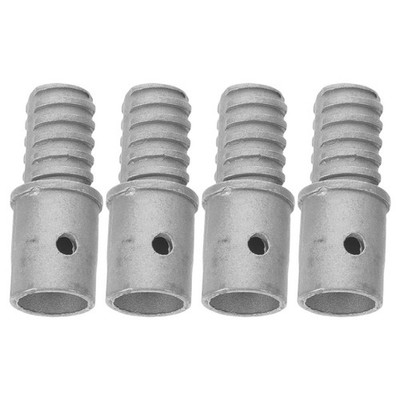  4pcs Threaded Tip Repair Kit - Broom Handle Threaded End - Broom Stick