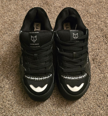 naked wolfe slider platform black 7 sneakers | eBay