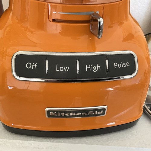 Kitchen Aid KFP0930 Food Processor Rare Color Orange with ACCESSORIES - Picture 2 of 6