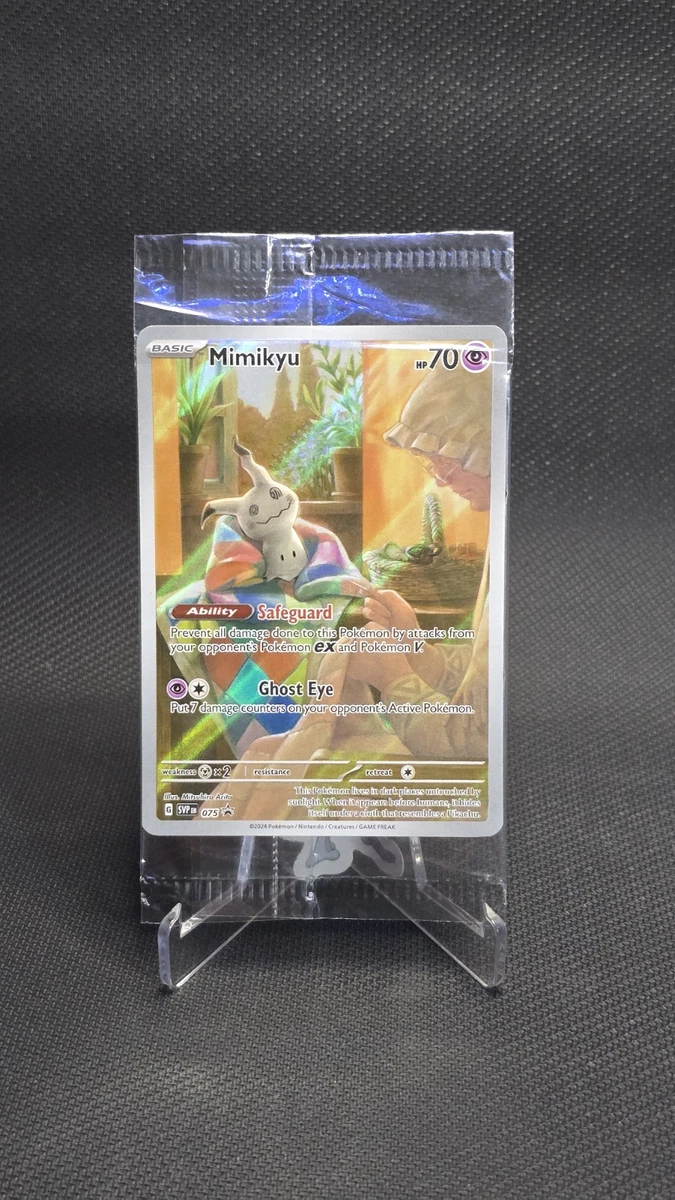 Mimikyu 075 Sv: Scarlet & Violet Promo Cards for sale | eBay