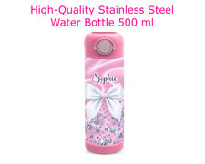Personalised Stainless Steel Kids Water Bottle High-Quality 500 ml School