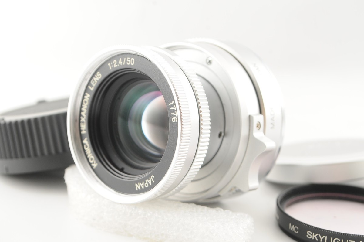 コニカ KONICA HEXANON LENS 50mm F2.4 L39 Konica Hexanon 50mm F2.4 Limited Standard Prime Lens L39