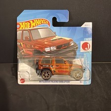Hot Wheels Super Treasure Hunt Mitsubishi Pajero Evolution Short Card Sth