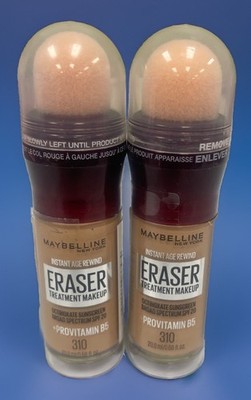 Maybelline Instant Age Rewind Eraser 310 Foundation Lot Of 2