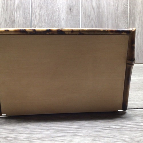 Asian Themed Bamboo Jewelry Box or Wall Cabinet 15" Tall China - Picture 7 of 13