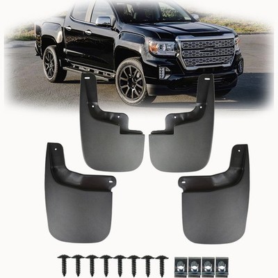 Fit For 2015-2022 Chevrolet Colorado Canyon 4x Splash Guards Mud Flaps Mudguard