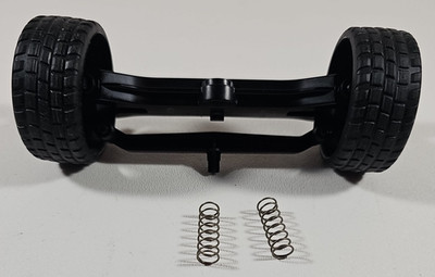 1/16 Bruder Red Jeep Wrangler Rubicon Unlimited Part: Front Axel & Springs