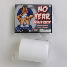 Forum Novelties Unrippable/No Tear Fabric Toilet Paper Roll Prank Halloween
