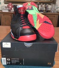 Nike Air Jordan Retro 7 VII Marvin the Martian sz 13 DS 2015 Hare QS 304775-029