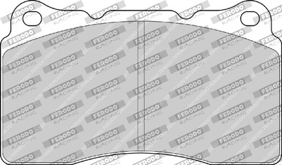 FERODO RACING FRP3067H Bremsbelagsatz, Scheibenbremse