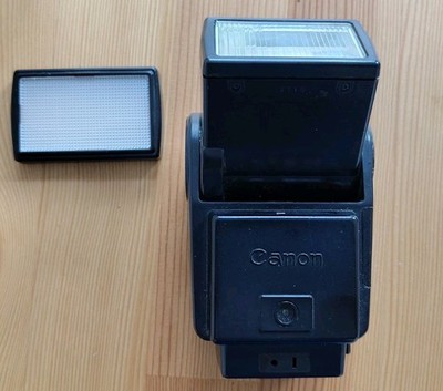 Canon Speedlite 199A Blitz   Geprüft & Funktionstüchtig inkl. Streublende