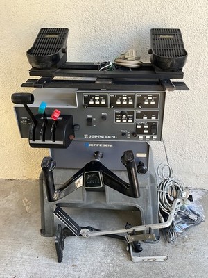 Jeppesen Precision Flight Controls Desktop Yoke Simulator