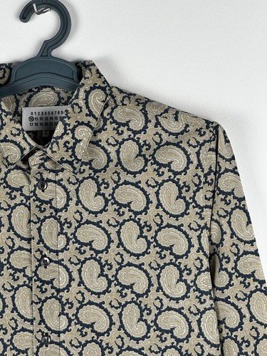 Maison Margiela Paisley Printed Shirt Size M - Picture 5 of 11
