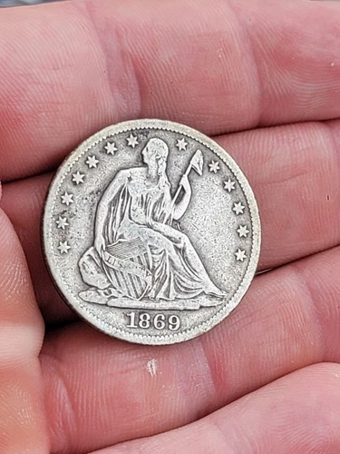 1869-S Seated Liberty Half Dollar