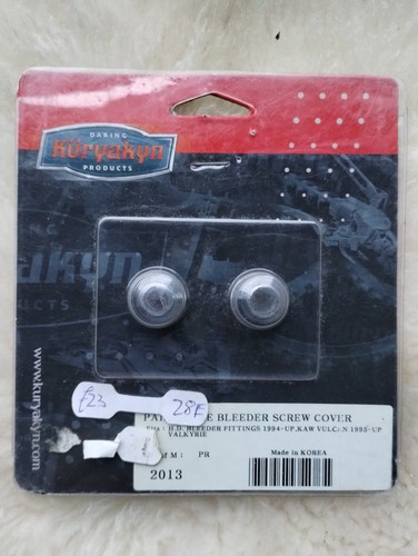 Brake Bleeder Screw Cover, Pair, Kuryakyn 2013 - Picture 1 of 1