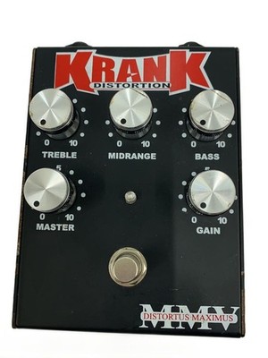 Other Brands Effects Pedal KRANK AMPS Distortus Maximus Distortion Used