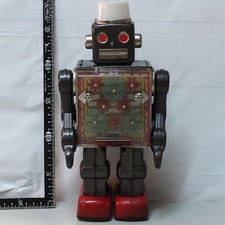   Super Mars King Robot   Horikawa Japan   Boxed Vintage Tin Robot  