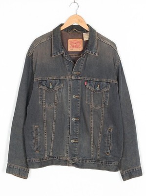 Vintage LEVI S 70507 Standard Trucker Jeansjacke Herren Größe XL MJ6295