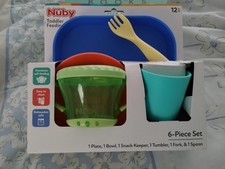 Nuby Toddler Feeding Set 6 Piece Set
