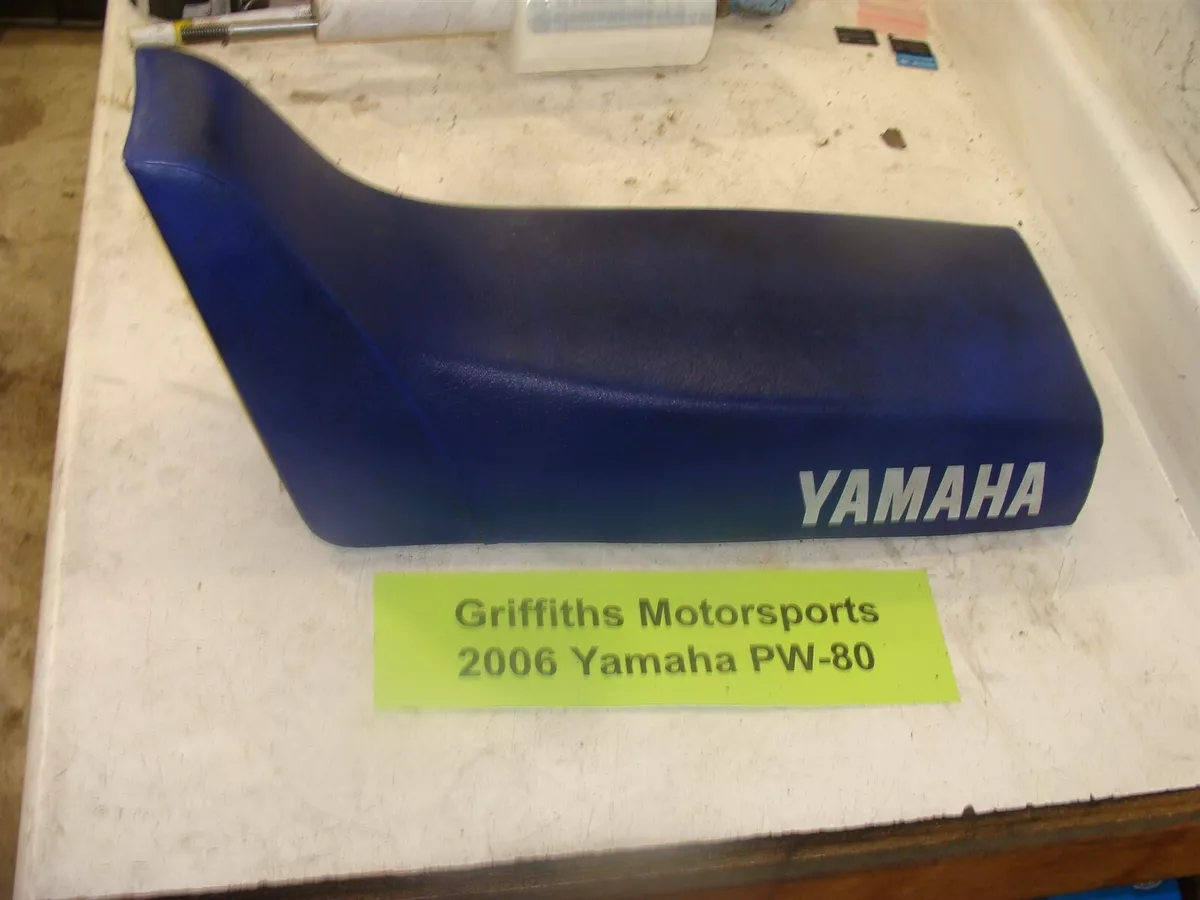 01 Yamaha pw80 94 95 complete seat nice cover base foam oem