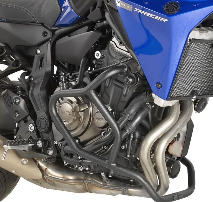 Protection carter moteur Yamaha MT-07 Tracer 2017 crashbar noir