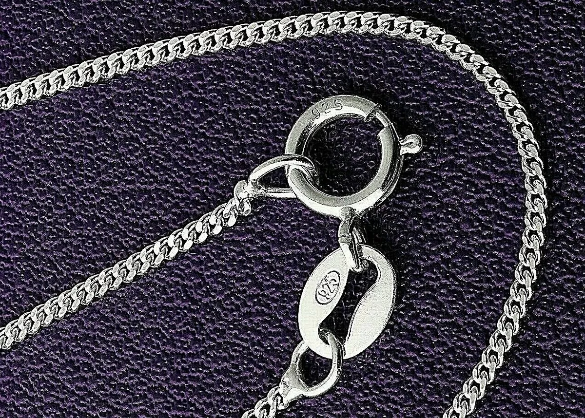 Thin 925 outlet silver chain