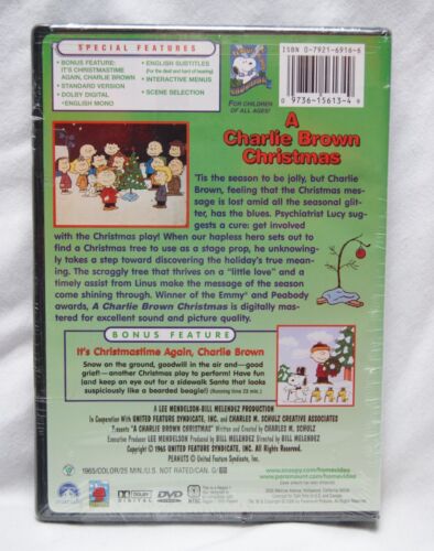 a charlie brown christmas (DVD) mit it's christmas time again, charlie brown neu - Bild 2 von 3