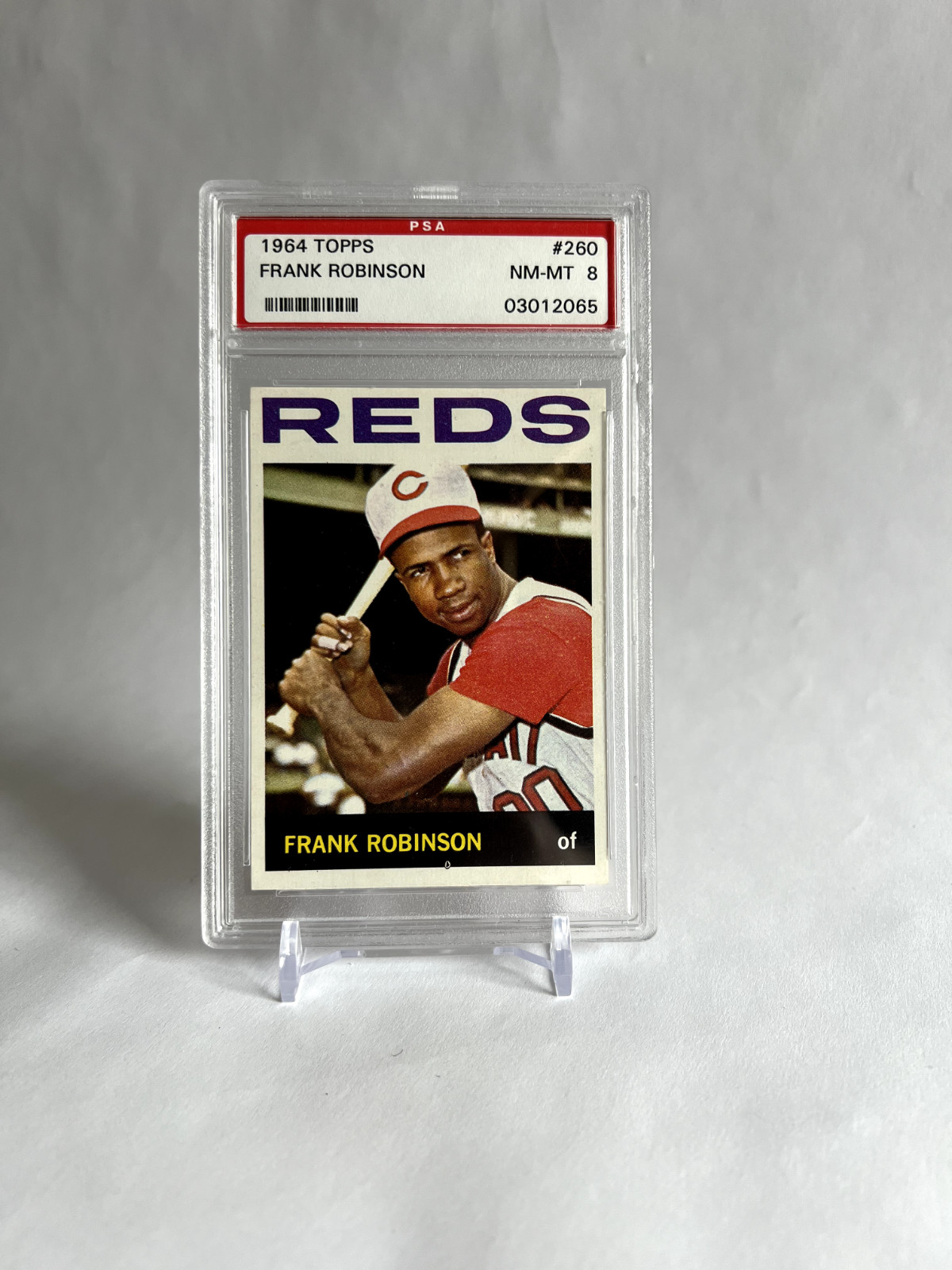 PSA 8: 1964 TOPPS #260 FRANK ROBINSON