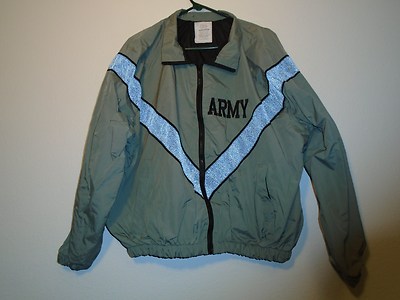 NWT GENUINE US ARMY PT JACKET IPFU WINDBREAKER WIND RAIN RESISTANT FREE SHIPPING