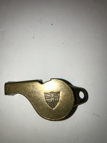 WWII ACME Thunderer Brass Whistle - Meyer, NY Army Navy Equipments Made England - Picture 2 of 6
