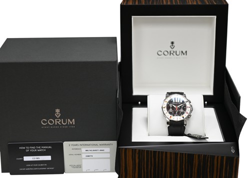 Corum Admiral's Cup 985.742.20 Chronograph Date Steel 44MM Men's Automatic Watch - Picture 2 of 11