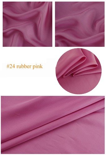 1 Yard Pure Mulberry Silk Linings Habutai Fabric Tissu - Picture 13 of 36