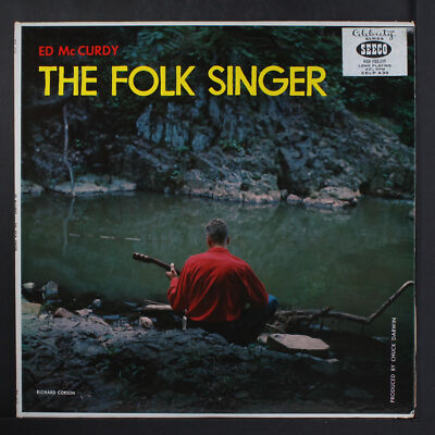 Ed Mccurdy: Die Folk Singer Seeco 12 '' LP 33 RPM