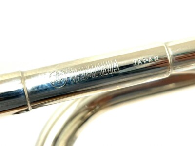 YAMAHA YTR-1310 Trumpet with Hard Case Silver Nickel Brass working