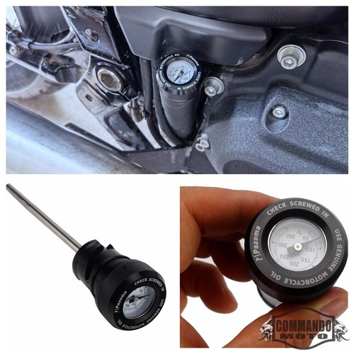 For Harley Softail FXFB FLFB FXBBS FXBR FXLRST 2018-24 Oil Temperature Dipstick